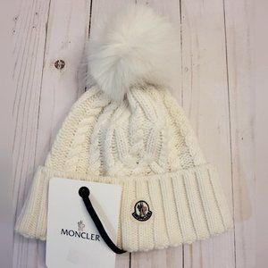 Moncler wool and cashmere beanie
